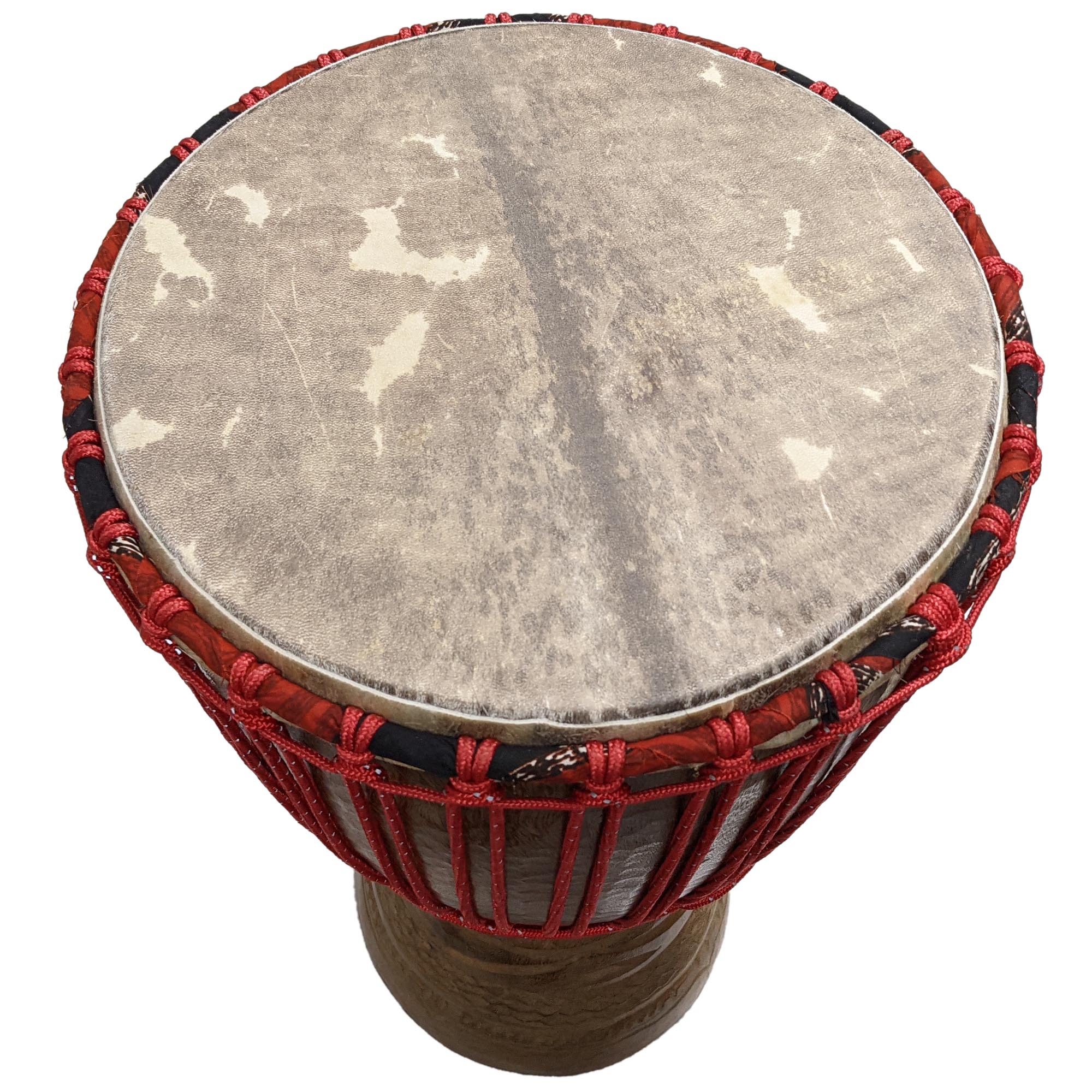 コートジボワール ジャンベ Lサイズ NIMBA (f322-29) - アフリカ雑貨店