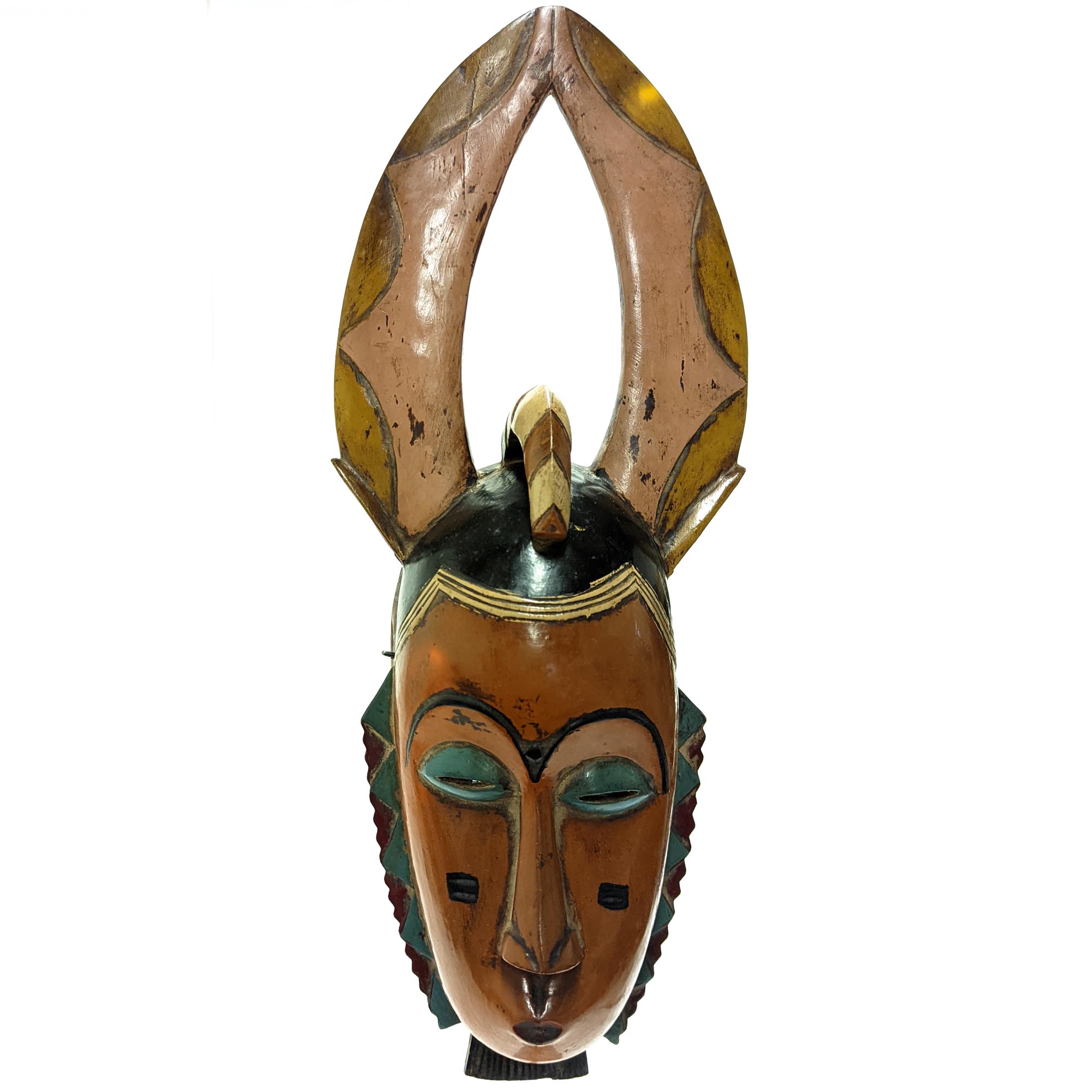 グロ族マスク 50cm アフリカン プリミティブアート 仮面 （n151-03） アフリカ雑貨店 アフロモード