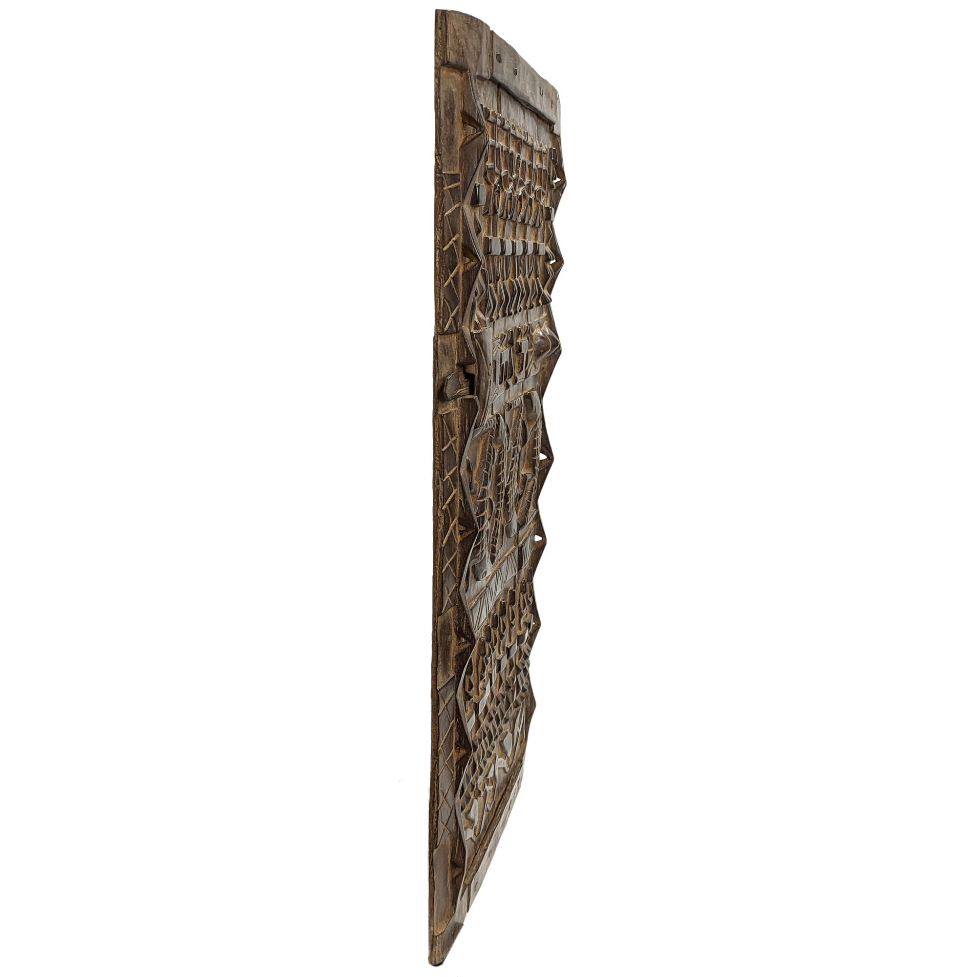 ドゴン族の大型扉 高さ119cm アフリカン プリミティブアート （p015-11