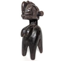 バガ族ニンバ像 高さ26cm アフリカンアート 木彫彫刻 （p102-14