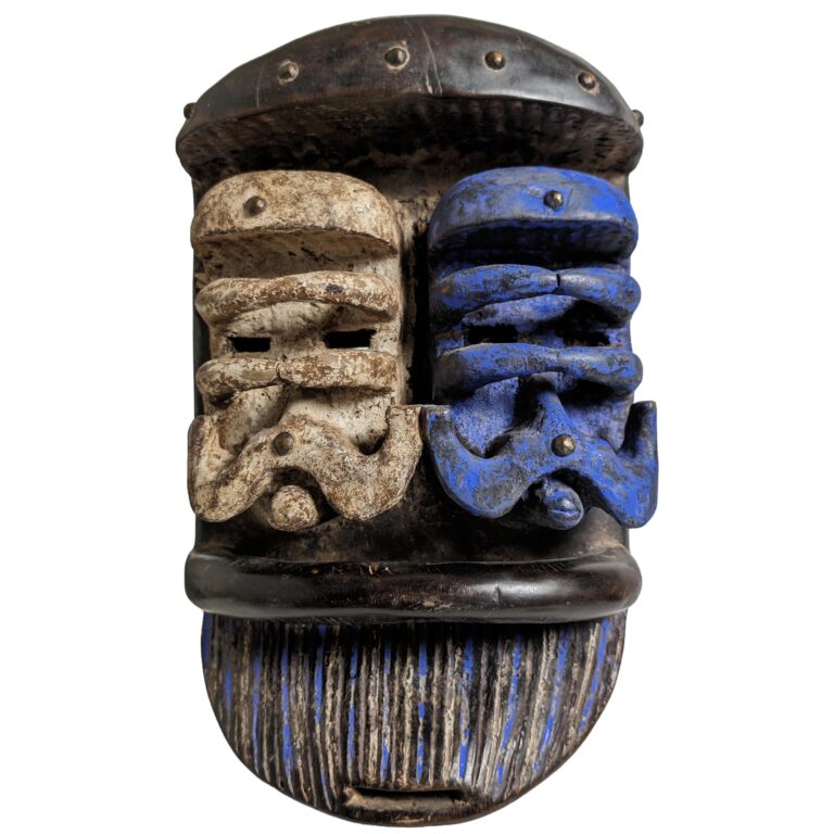 ウェ族仮面 35cm アフリカン プリミティブアート マスク （p300-06