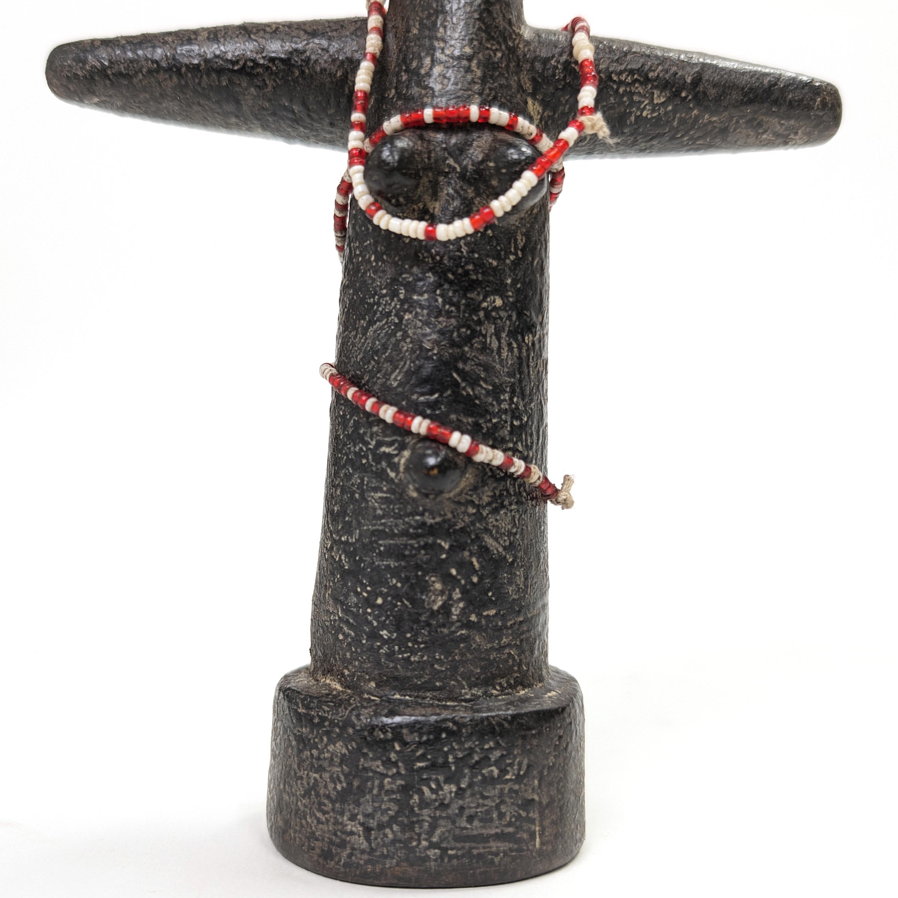 アシャンティ族「アクワバ」 32cm 子宝祈願像 （p580-13） - アフリカ