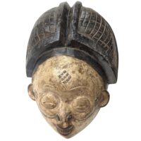 Alternative view of プヌ族仮面 31cm アフリカン プリミティブアート マスク （p880-29）