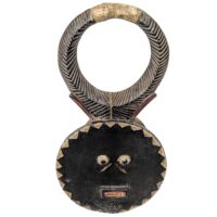 Alternative view of バウレ族プレプレ仮面 44cm アフリカン プリミティブアート マスク （p901-29）