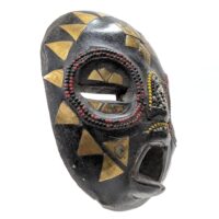 アシャンティ族小型仮面 15cm アフリカン プリミティブアート