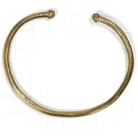 Alternative view of アフリカン メタリック ブレスレット 金属バングル （r123-05）