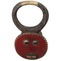 Alternative view of バウレ族プレプレ仮面 50cm アフリカン プリミティブアート マスク （r123-18）