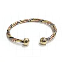 Alternative view of 銅線 ブレスレット アフリカン バングル （r131-17）