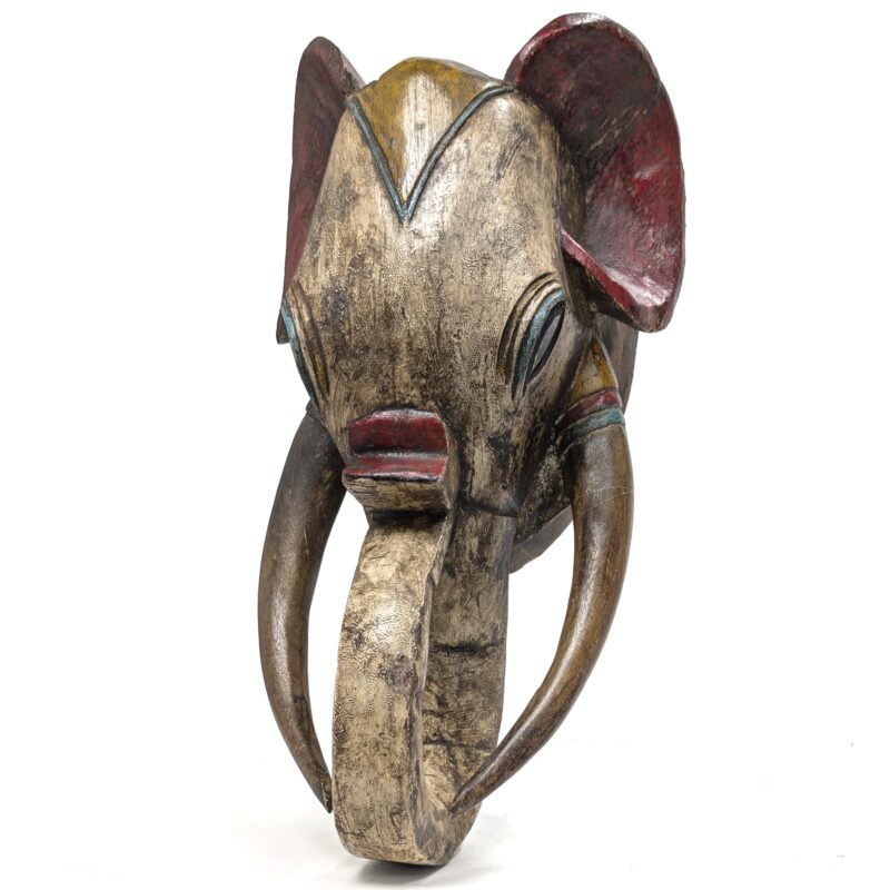 グロ族仮面 63cm アフリカン プリミティブアート マスク 木彫 グロ族仮面 63cm アフリカン プリミティブアート マスク 木彫