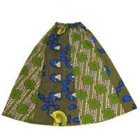 Alternative view of アフリカン パッチワーク パーニュ スカート （r133-33）