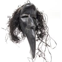 Alternative view of ダン族小型マスク 25cm アフリカン仮面 アート （r153-02）