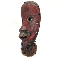 Alternative view of ダン族小型マスク 14cm アフリカン仮面 アート （r153-06）