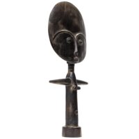 Alternative view of アシャンティ族「アクワバ」 35cm 子宝祈願像  （r153-11）