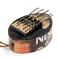 Alternative view of アフリカ コーヒー缶カリンバ （r153-20）