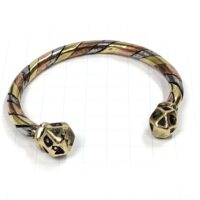 Alternative view of 大型 銅線 ブレスレット アフリカン バングル （r155-06）