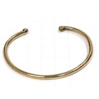 アフリカン メタリック ブレスレット 金属バングル （r155-09）