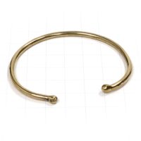 Alternative view of アフリカン メタリック ブレスレット 金属バングル （r155-09）