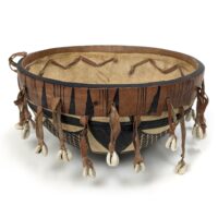 ワムデ 子安貝とひょうたんのアフリカ民族楽器 （r155-14）