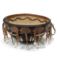 ワムデ 子安貝とひょうたんのアフリカ民族楽器 （r155-15）