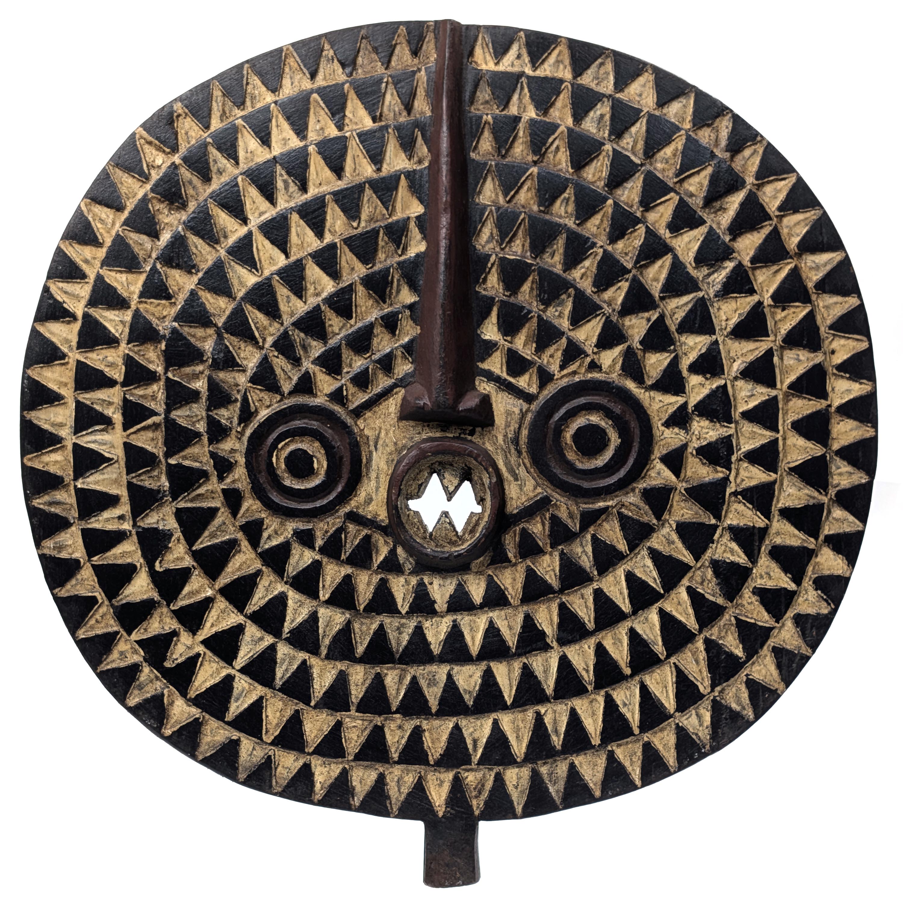 ブワ族フクロウ仮面 48cm アフリカン プリミティブアート マスク