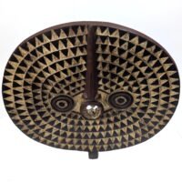 Alternative view of ブワ族フクロウ仮面 48cm アフリカン プリミティブアート マスク （r155-19）