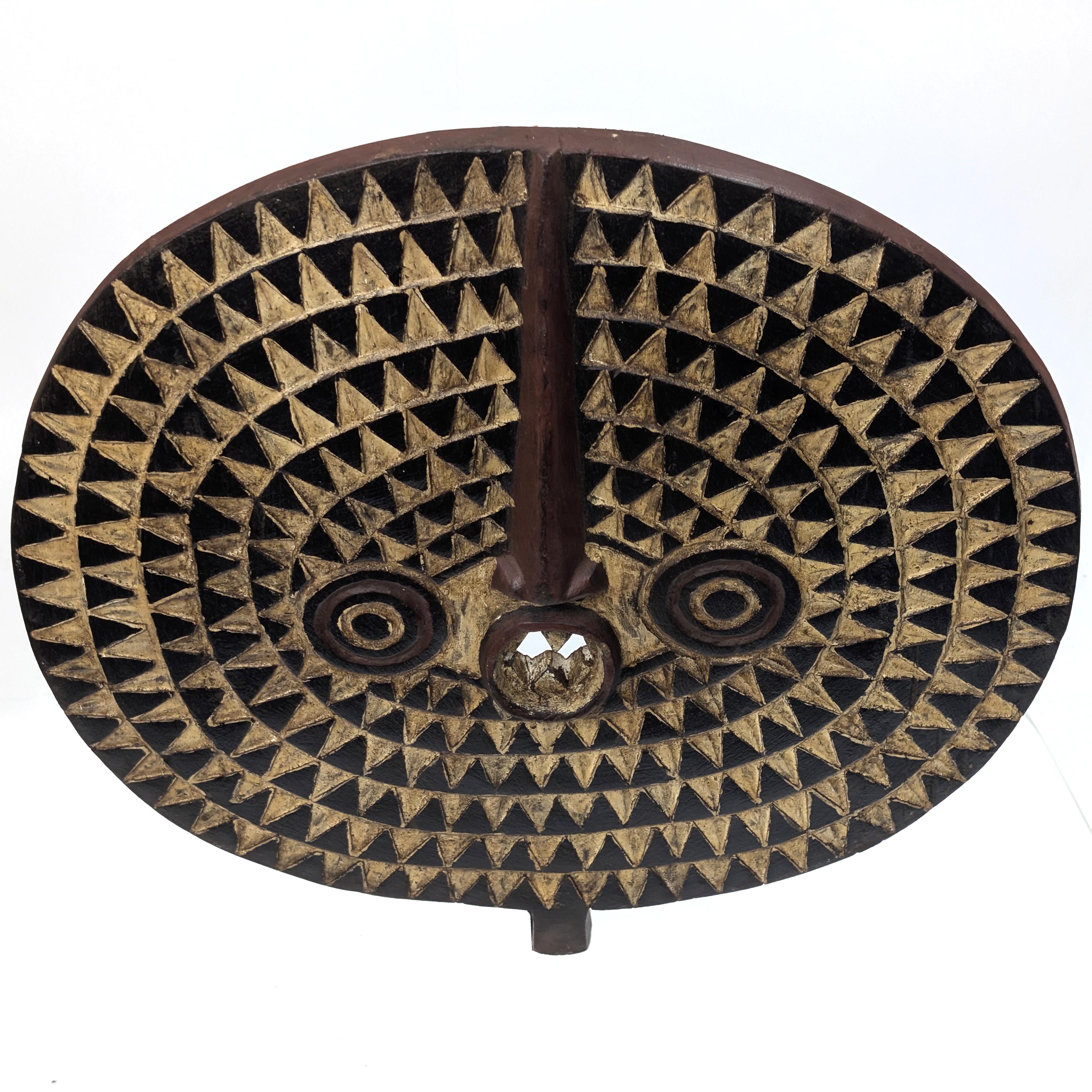 商品名: ブワ族 フクロウの仮面（アフリカ伝統工芸品） 商品名: ブワ族 フクロウの仮面（アフリカ伝統工芸品） 商品名