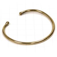 アフリカン メタリック ブレスレット 金属バングル （r163-07）