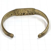 Alternative view of アフリカン メタリック ブレスレット 金属バングル （r163-08）