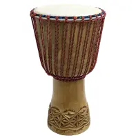 Alternative view of ギニア ジャンベ Lサイズ （ヘッド厚め）  NIMBA （r211-16）