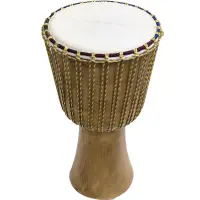 Alternative view of ギニア ジャンベ Lサイズ （ヘッド厚め）  NIMBA （r211-17）