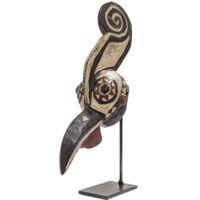 Alternative view of モシ族鳥マスク 33cm スタンド付 アフリカ 仮面 アート （r211-22）