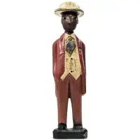 19世紀・コートジボワール「木彫・少年像」アフリカ・民族人形・コロン・木彫彩色 19世紀・コートジボワール「木彫・少年像」アフリカ・民族人形