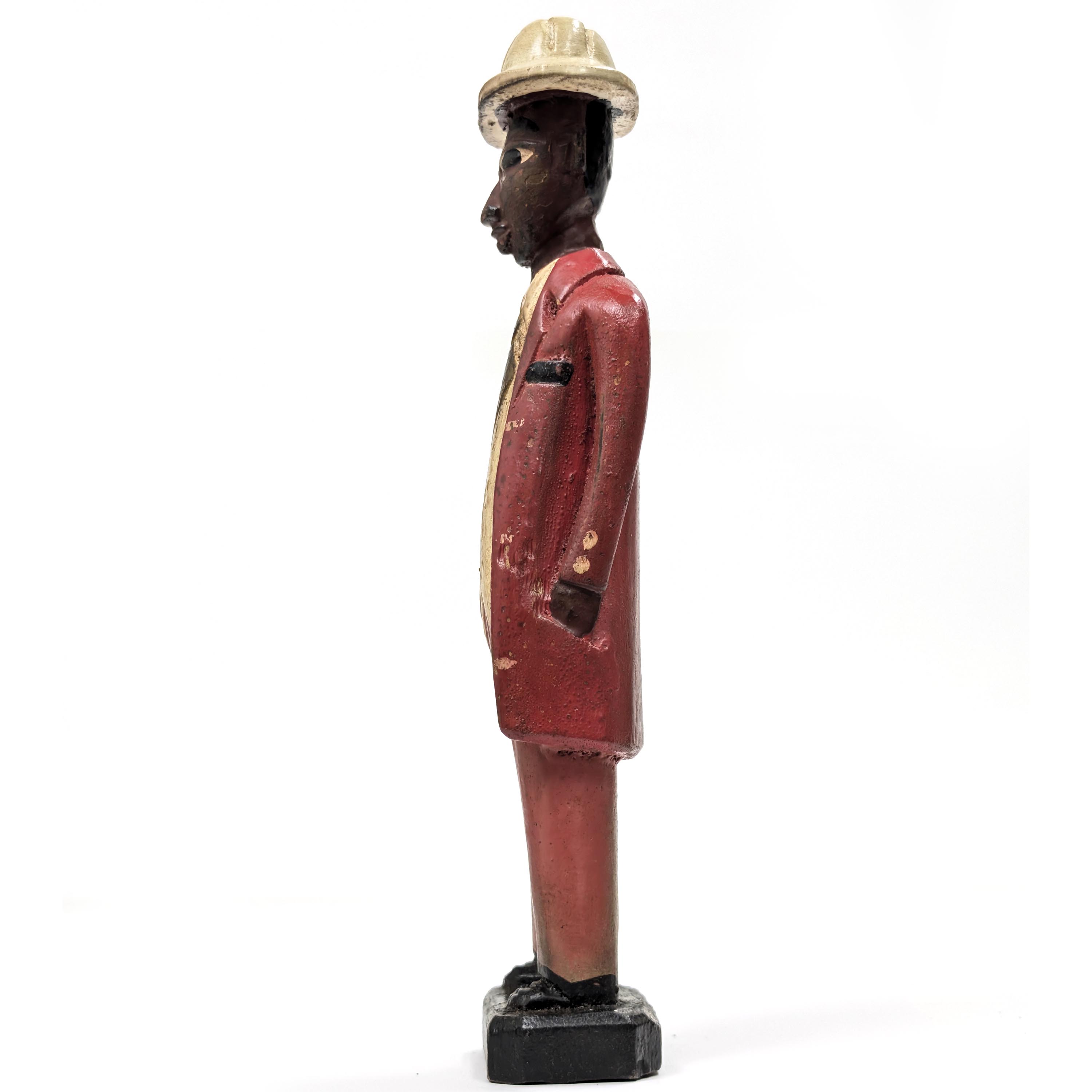 アンティーク　ヴィンテージ　アフリカのコロン人形 コロン人形 30cm アフリカ 木彫像 （r211-28） - アフリカ雑貨店