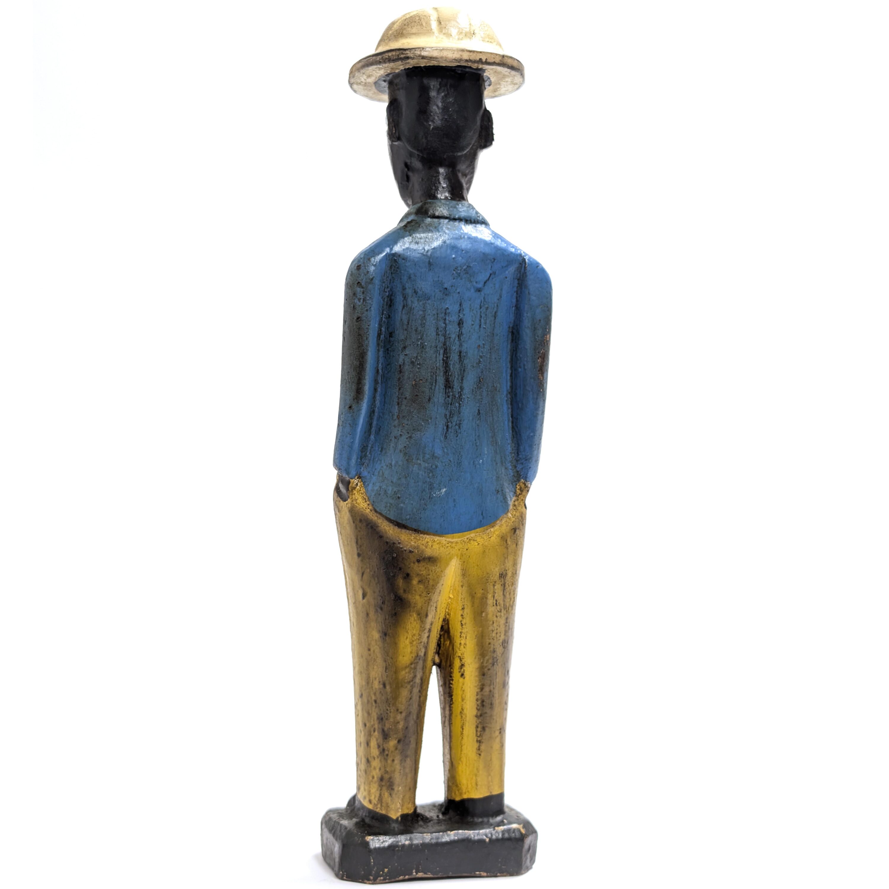 コロン人形 30cm アフリカ 木彫像 （r216-02） - アフリカ雑貨店