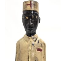 Alternative view of コロン人形 29cm アフリカ 木彫像 （r216-03）