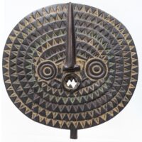 ブワ族フクロウ仮面 46cm アフリカン プリミティブアート マスク （r216-09）