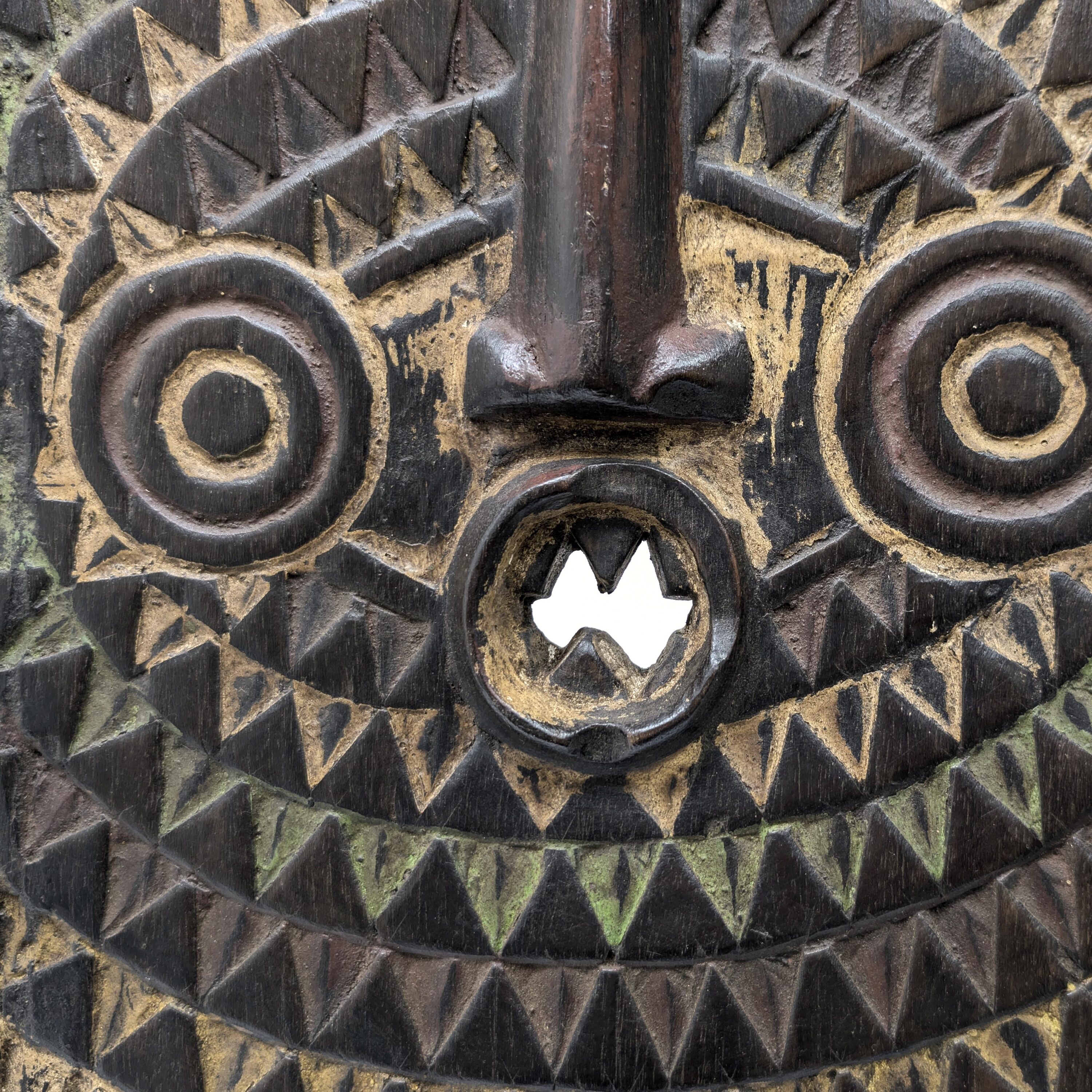 ブワ族フクロウ仮面 46cm アフリカン プリミティブアート マスク