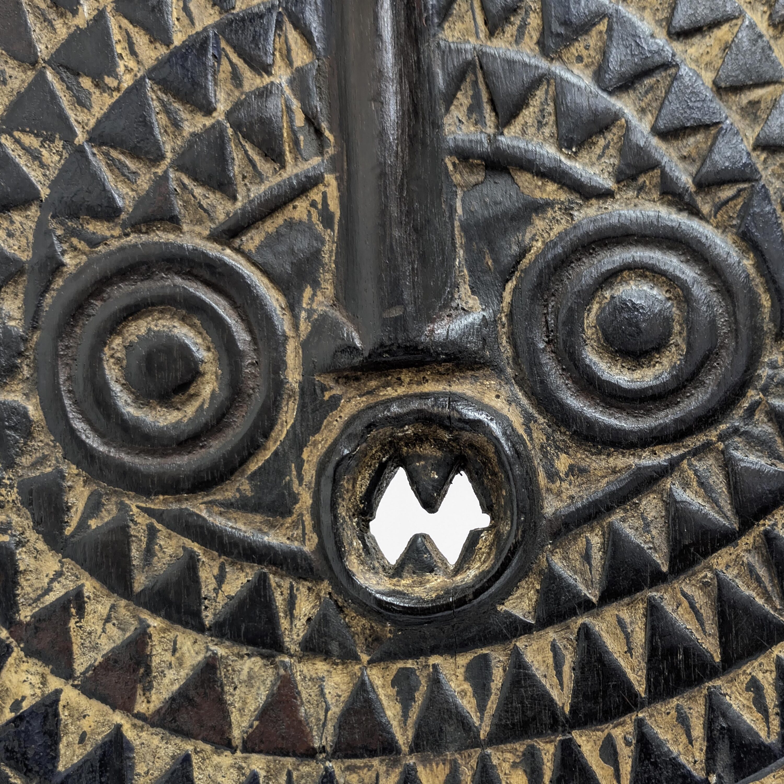 商品名: ブワ族 フクロウの仮面（アフリカ伝統工芸品） ブワ族フクロウ仮面 48cm アフリカン プリミティブアート マスク