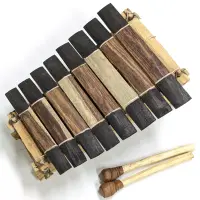 Alternative view of ミニ バラフォン ブルキナファソ製 8音 アフリカの打楽器 （r216-13）