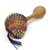 Alternative view of シェケレ 長さ45cm アフリカ マラカス 民族楽器  （r216-14）