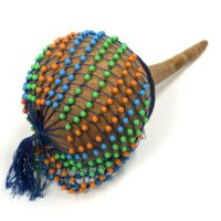 Alternative view of シェケレ 長さ40cm アフリカ マラカス 民族楽器  （r216-15）