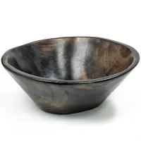 バウレ族木製ボール 23cm （r216-16）