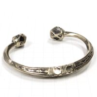 アフリカン メタリック 大型 ブレスレット 金属バングル （r216-17）