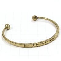 アフリカン メタリック ブレスレット 金属バングル （r216-18）