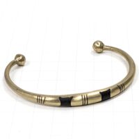 アフリカン メタリック ブレスレット 金属バングル （r216-19）