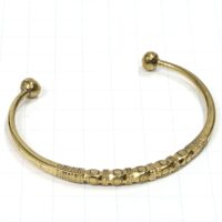 アフリカン メタリック ブレスレット 金属バングル （r216-20）