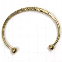 Alternative view of アフリカン メタリック ブレスレット 金属バングル （r216-20）