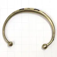 Alternative view of アフリカン メタリック ブレスレット 金属バングル （r216-21）