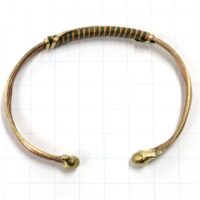 Alternative view of 銅線 ブレスレット アフリカン バングル （r216-23）
