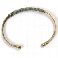 Alternative view of 銅線 ブレスレット アフリカン バングル （r216-24）